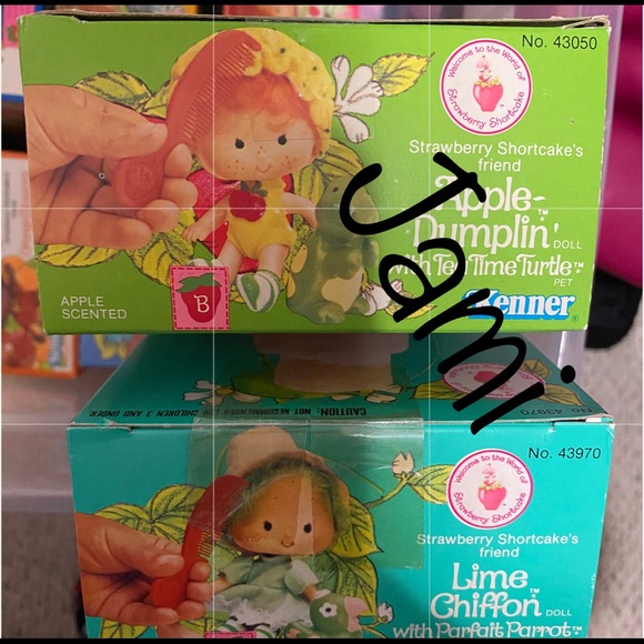 18 NIB STRAWBERRY SHORTCAKE DOLLS VINTAGE BERRYKIN - Picture 14 of 16